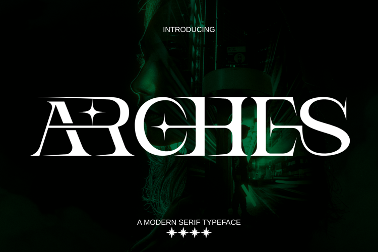 Preview of ARCHES Font