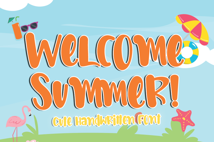 Welcome Summer Font