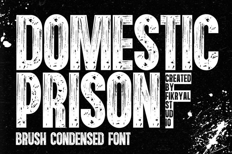 Domestic Prison Font