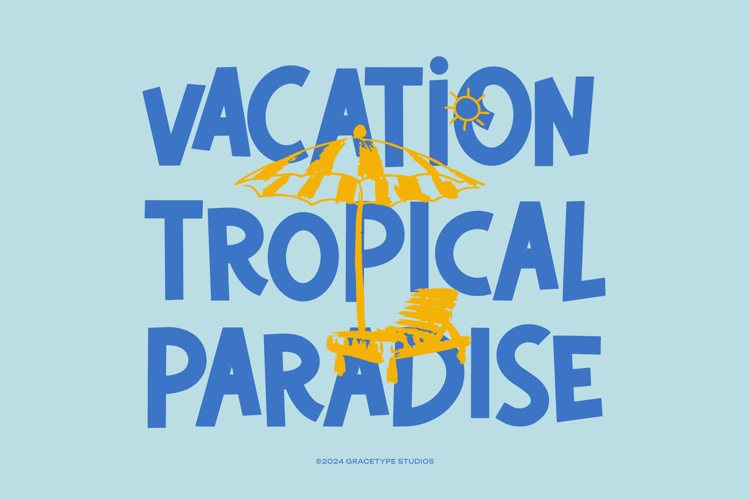 Preview of Citrida Font