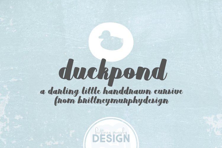 Duckpond Font