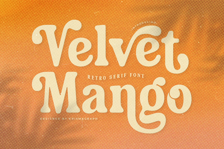 Velvet Mango Font