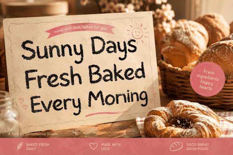 Preview of Munchee Font
