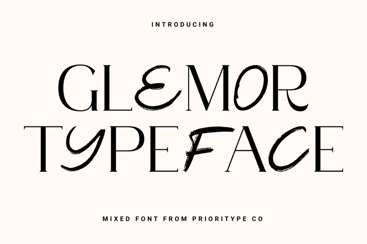 Glemor Typeface Font