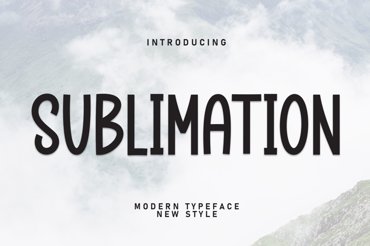 Preview of Sublimation Font