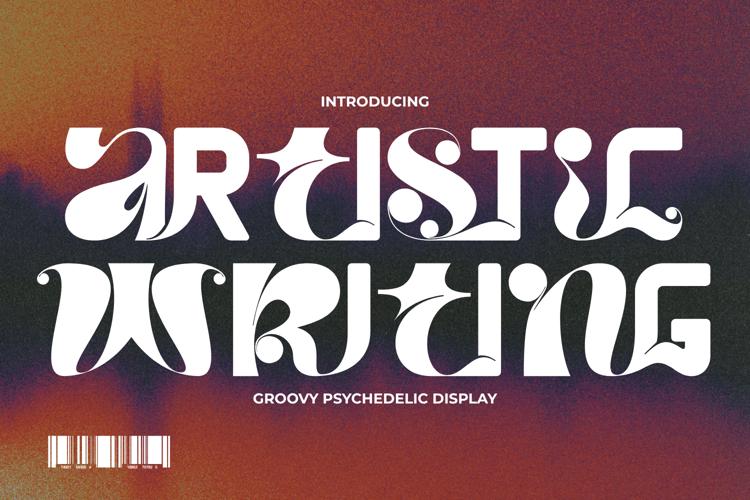 Preview of Artistic Writing Font