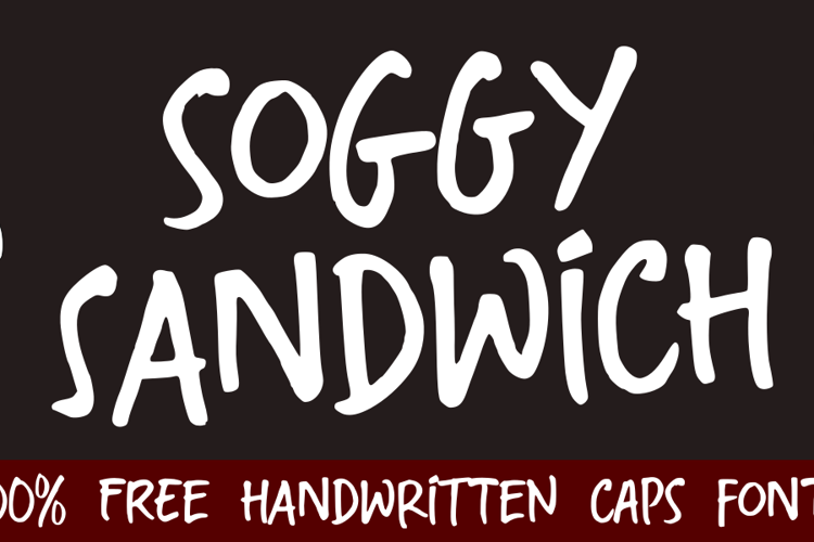 Soggy Sandwich Font