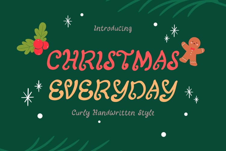 Christmas Everyday Font