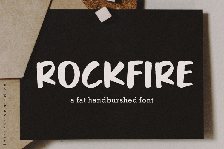 Rockfire Font
