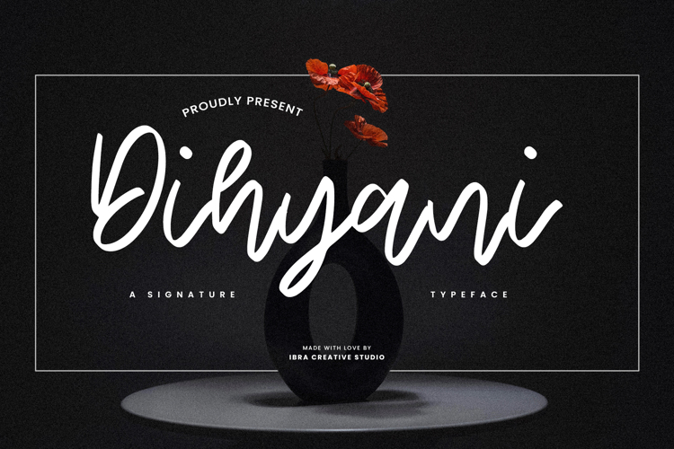 Dihyani Font