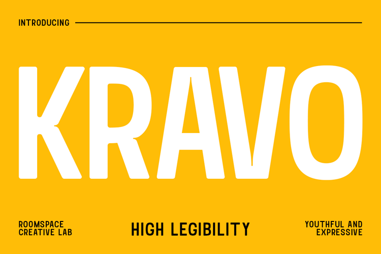 Preview of Kravo Font