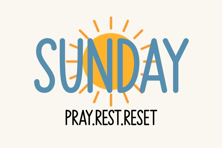 Sunday Funday Duo Font