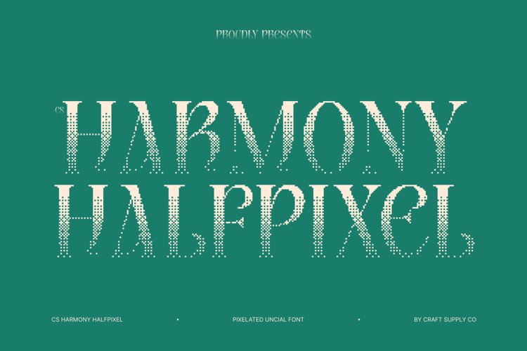 Preview of CS Harmony Halfpixel Font