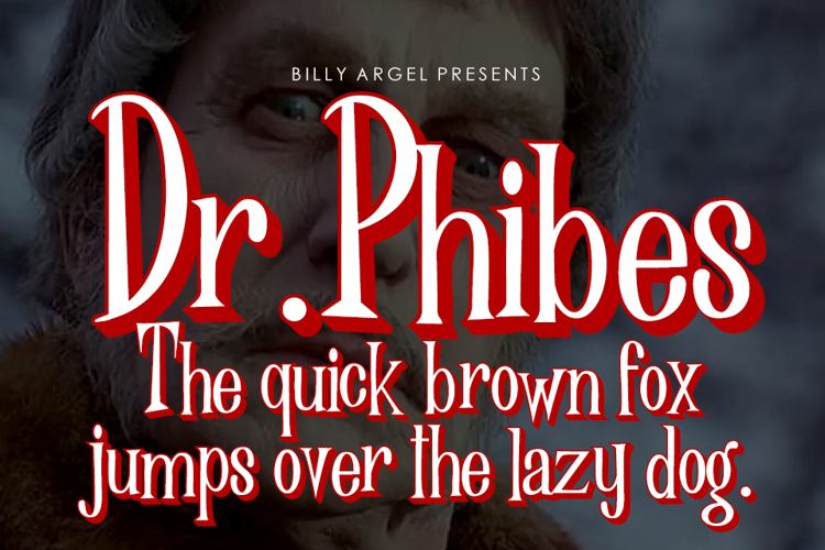 Dr Phibes Font