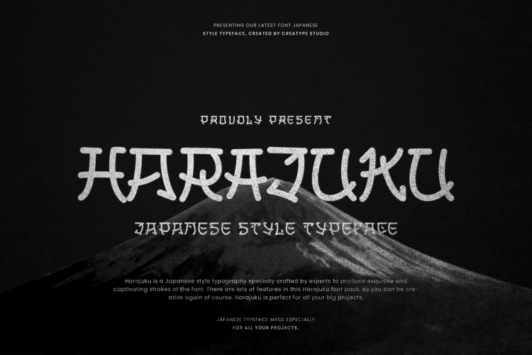 Harajuku Font