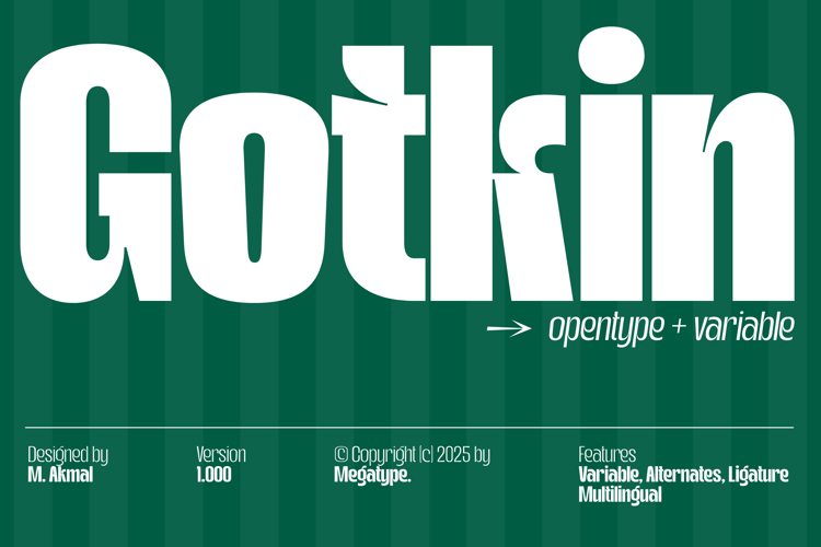 Gotkin Font