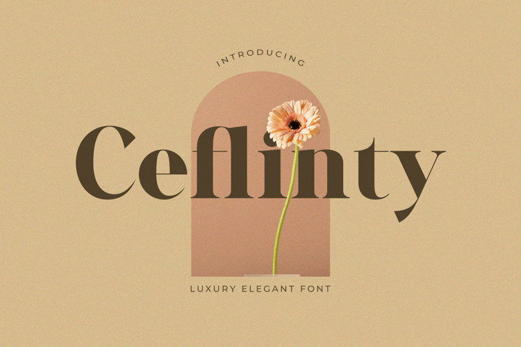 Preview of Ceflinty Font