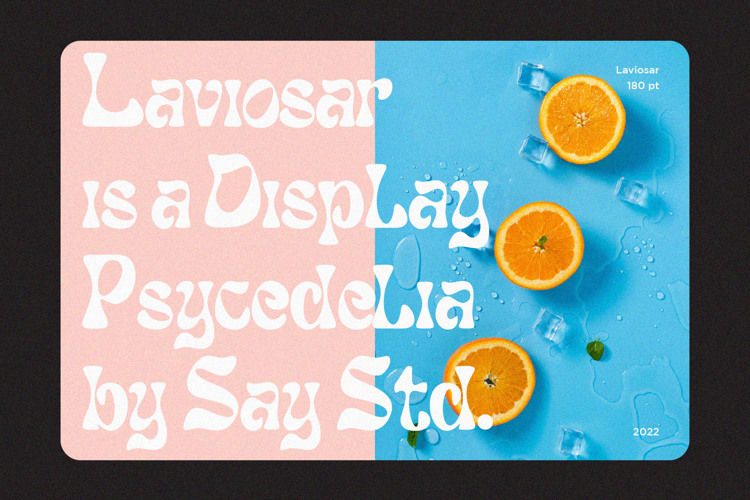 Preview of Laviosar Font