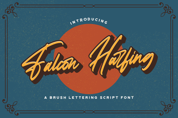 Falcon Harfing Font