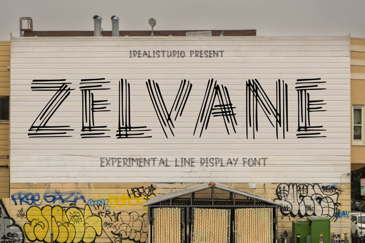 Preview of Zelvane Font