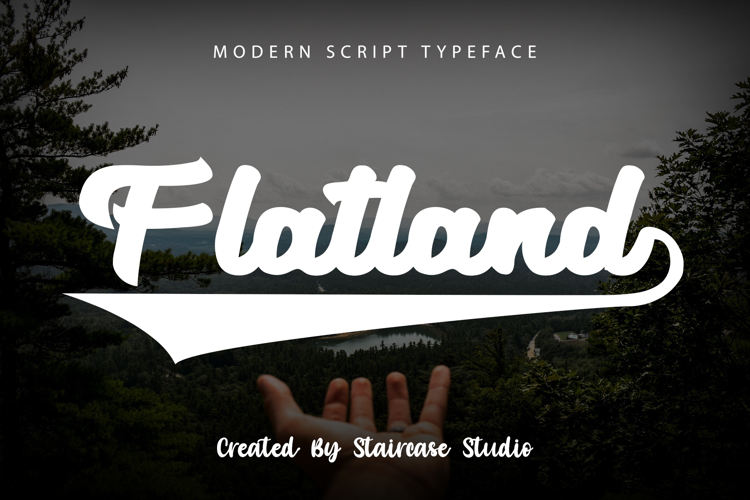 Flatland Font