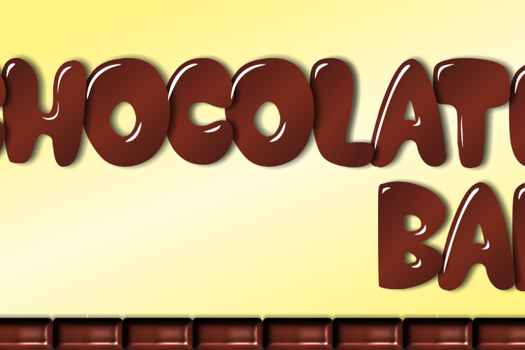 Chocolate Bar Demo Font