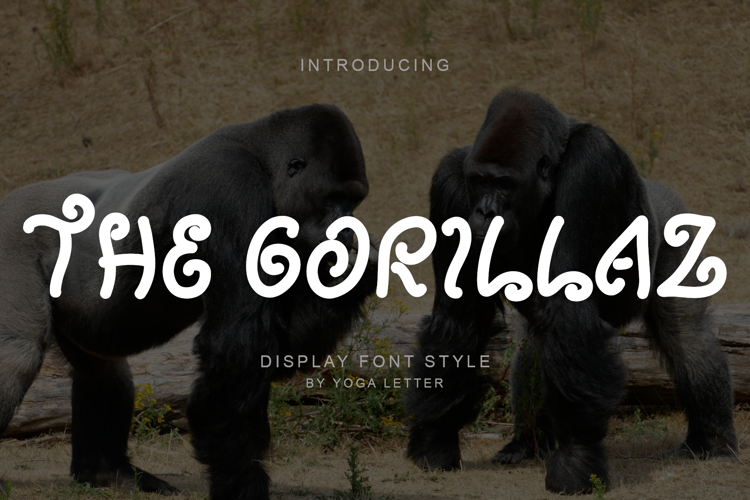 The Gorillaz Font
