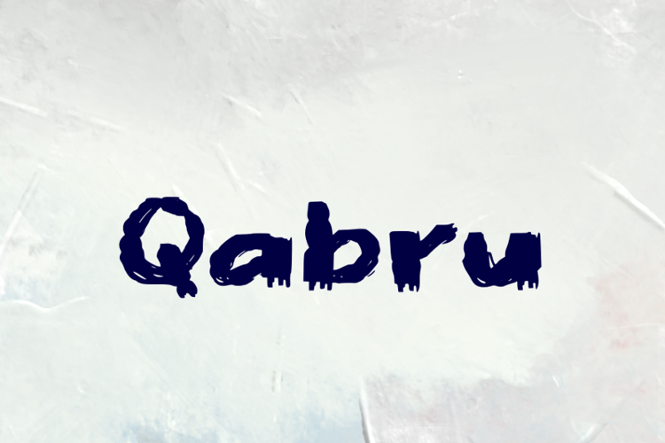 Qabru Font