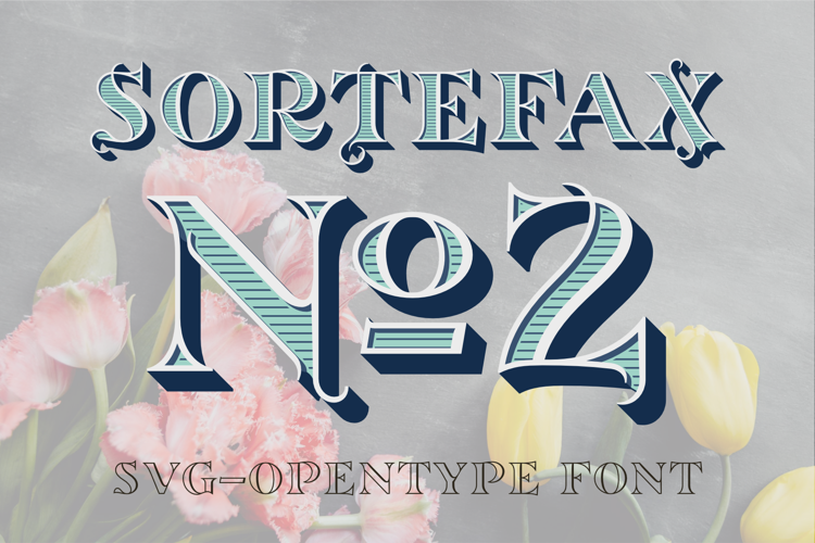 Sortefax No2 Font