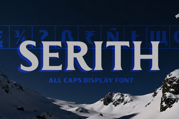 Preview of Serith Font