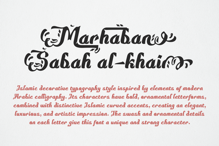 Preview of Sakyena - Arabic Font