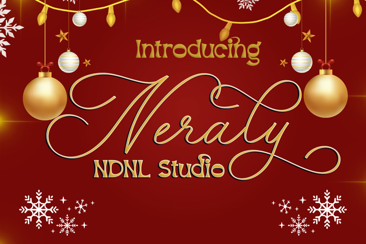 Preview of Neraly Font