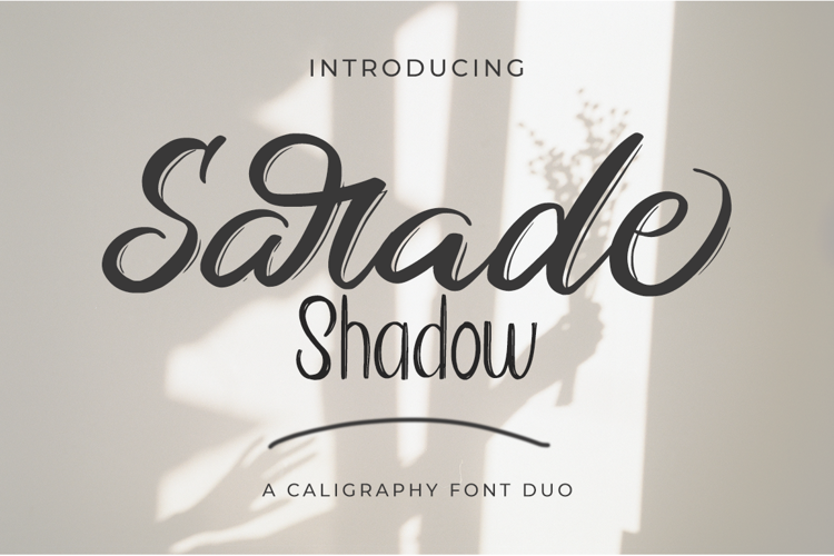 Sarade Shadow Font
