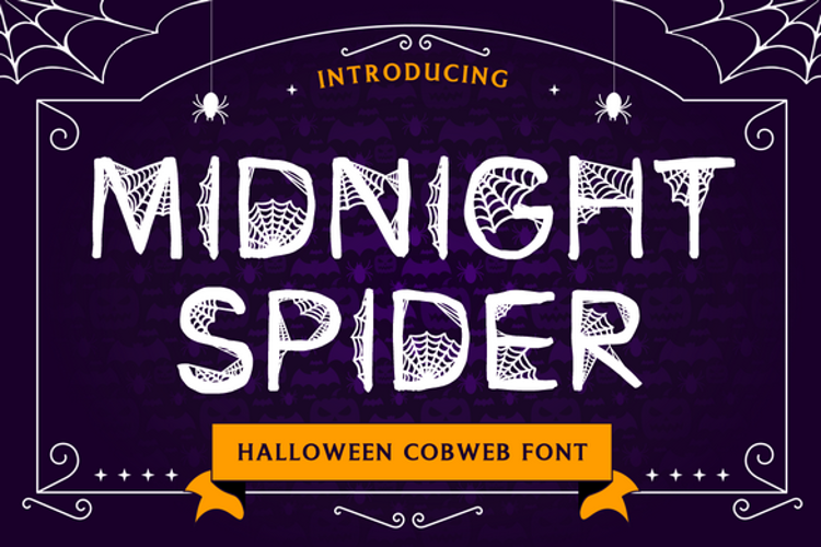 Preview of Midnight Spider Font