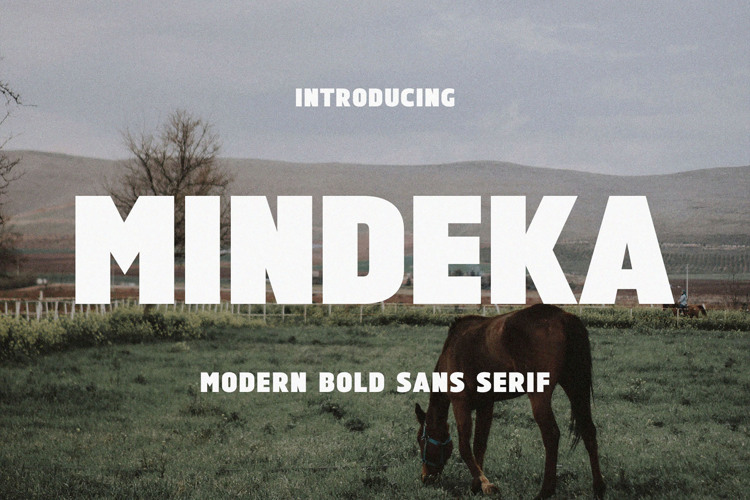 Preview of Mindeka Font