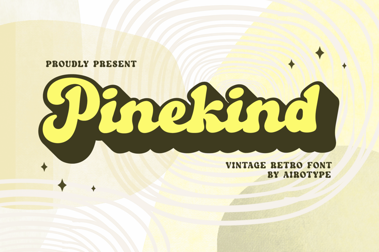 Preview of Pinekind Font
