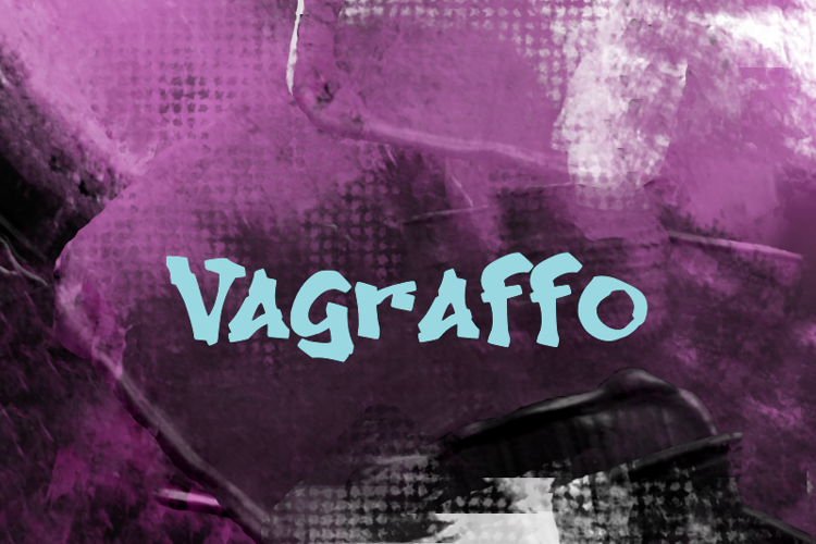 Preview of v Vagraffo Font