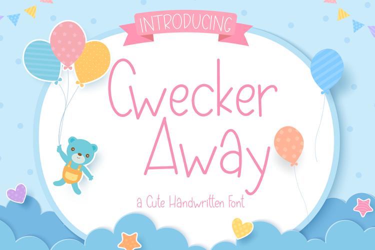 Cwacker Away - Font