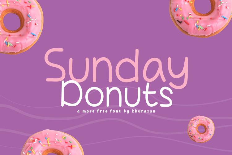 Sunday Donuts Font