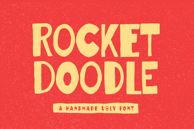 Preview of Rocket Doodle Font