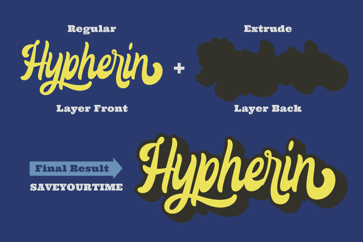 Hypherin Font