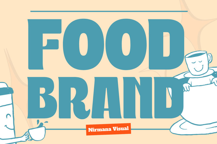 Preview of Food Brand Font