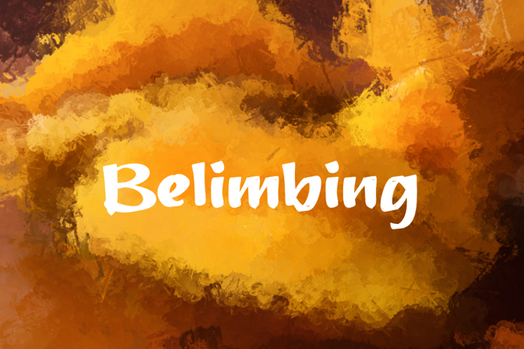 b Belimbing Font