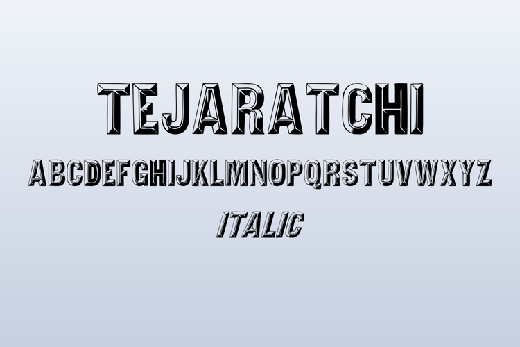 Preview of Tejaratchi Font