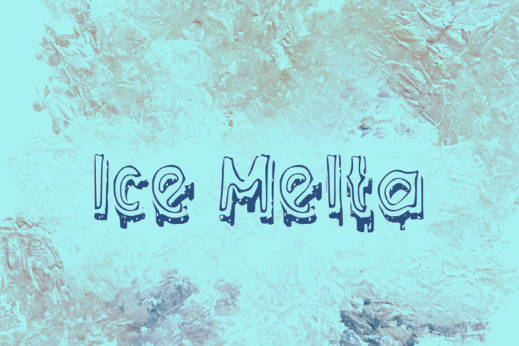 i Ice Melta Font