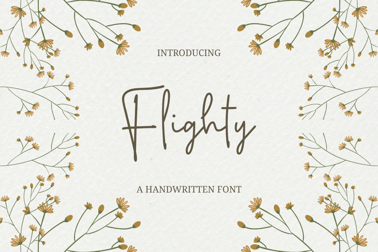 Flighty Font