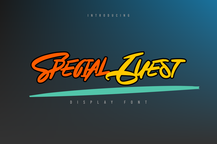 Special Guestfreeforpersonaluse Font
