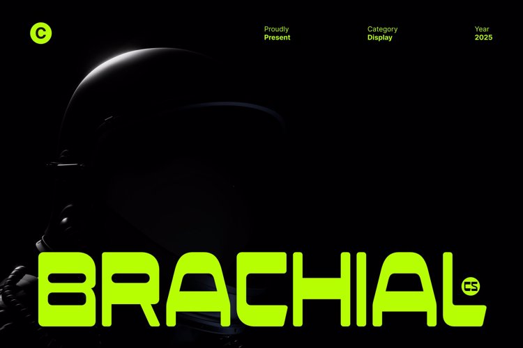 Preview of CS Brachial Font