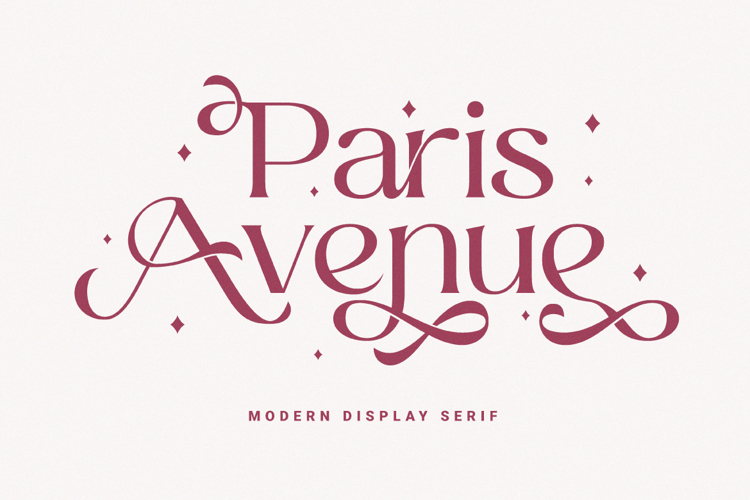 Paris Avenue Font