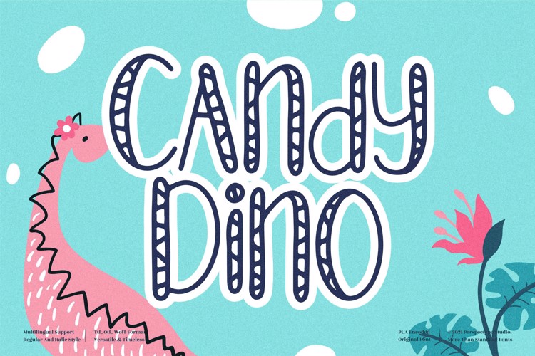 Candy Dino Font